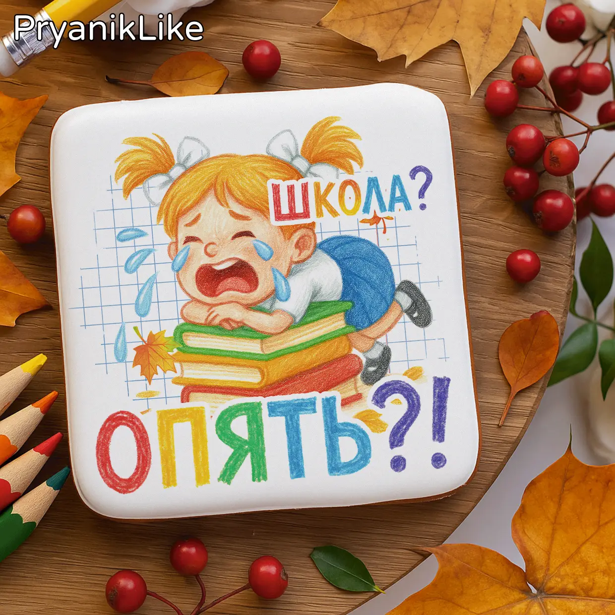 (2025) Рисунок цветными карандашами